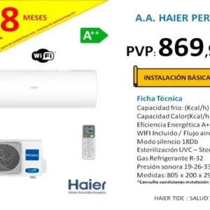 A.A HAIER PERLA 35