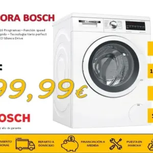 Lavadora BOSCH